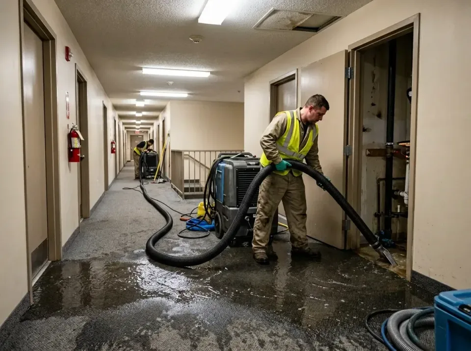multi-unit-apartment-hallway-f-005 — frequently asked questions, Emergency Burst Pipe Water Extraction & Removal in Mojave,…